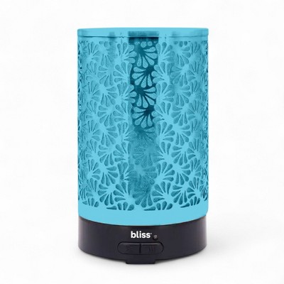 bliss Metal Iron Aromatherapy Diffuser for Essential Oils,  and Humidifier with 7-Color LED Night Light
