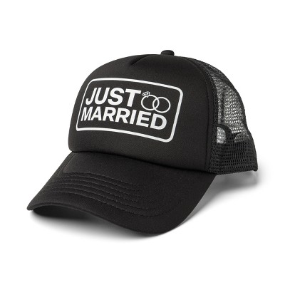 Pacific Brim Women's Trucker Hat Just Married