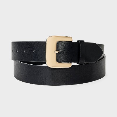 Bold Harness Buckle Belt - Ava & Viv™ Black