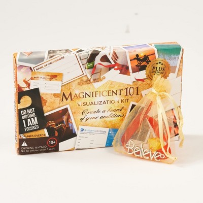 Magnificent 101 Vision Board Kit - Create a Vision For Your Dream Life - Use The Power of Visualization to Achieve Your Dreams