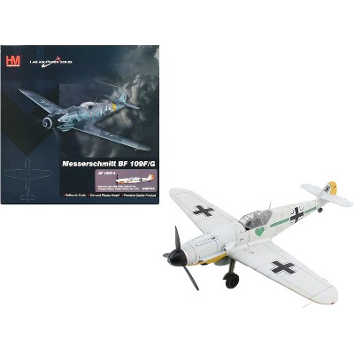 Messerschmitt BF 109F-4 Fighter Aircraft "Staraya Russia, Soviet Union" 1941 German Luftwaffe 1/48 Diecast Model by Hobby Master