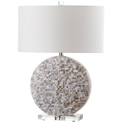 Lindsey Table Lamp - 26.5 Inch Height - LIT4295 - Pearl Taupe - Safavieh