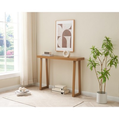 Kings Brand Furniture – Claude Console Table, Modern Entryway Table with Sleek Design for Hallway, Living Room, or Behind Sofa