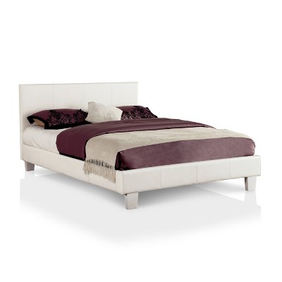 Frank Leatherette Upholstered Bed - HOMES: Inside + Out