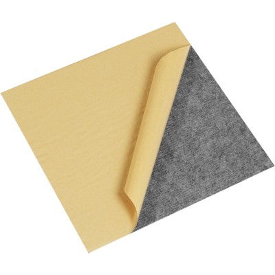 VEVOR Carpet Tiles Peel and Stick, 12” x 12” Squares Self Adhesive Carpet Floor Tile, Soft Padded Carpet Tiles, Easy Install (12 Tiles, Light Gray)