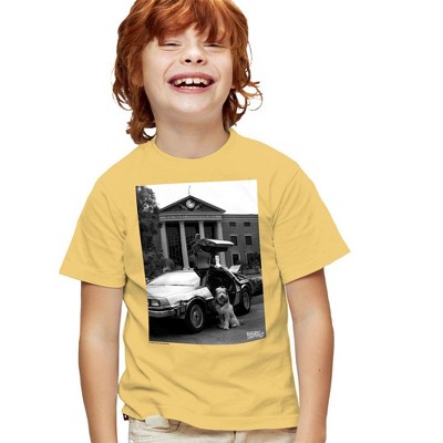 Boys' Short Sleeve Back To the Future Ii Einstein T-Shirt