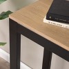 Holly & Martin Lydock Console Table - Black - SEI - 3 of 4