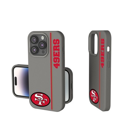 Keyscaper NFL NFC Historic Teams Sidebar Soft Touch Cell Phone Case for Apple iPhone