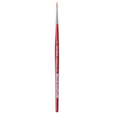 da Vinci COSMOTOP-SPIN Silkpainting Brush, Synthetic, Watercolor, Round, Size 1