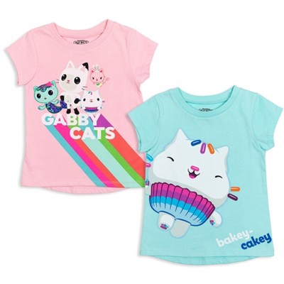 Dreamworks Gabby's Dollhouse 2 Pack T-Shirts