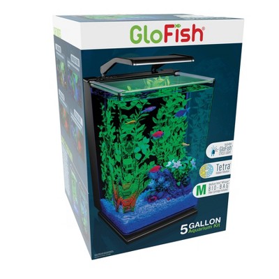 GloFish Cycle Light And Hidden Filtration Desktop Aquarium 5gal