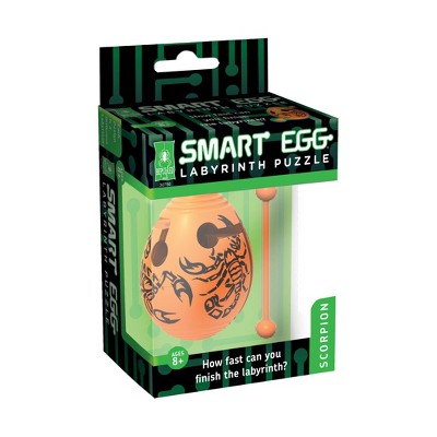 Bepuzzled Smart Egg Scorpion Labyrinth Puzzle Brainteaser - 3pc