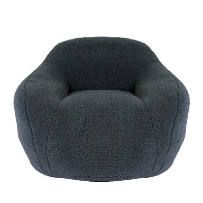 Tramull Memory Foam Bean Bag Chair for Adults, Sofa with Armrests