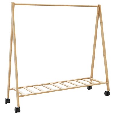 MOEPISY Clothes Rack with Shelves