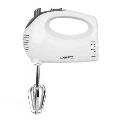 Courant Hand Mixer, 150 Watts with Variable Speeds, Includes Set of Beaters