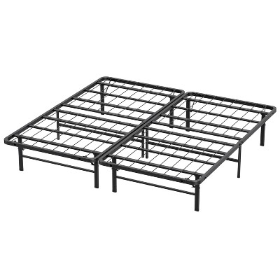 FDW Bed Frame Metal Platform Bed Frame 14 Inch Mattress Foundation Box Spring Replacement Heavy Duty Steel Slat Noise-Free