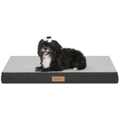 TailZzz Dream Pet Mattress 2-in-1 Cool Gel Infused with High Density foam | Rectangle Pet Mattress