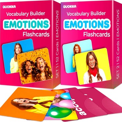 QUOKKA Flash Cards for Toddlers - Speech Therapy Toys - Vocabulary Builder for Kids