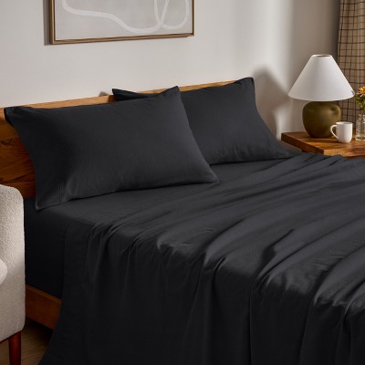 100% Cotton Flannel Sheet Set by Bare Home