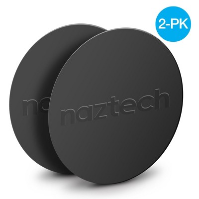 Naztech MagBuddy Universal Round Plates Black