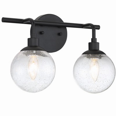 Craftmade Lighting Que 2 - Light Vanity in  Flat Black