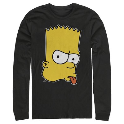 Men's The Simpsons Brat Bart Long Sleeve Shirt