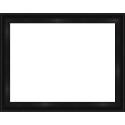 Amanti Art 22"x28" Grand Black Narrow Framed Magnetic Dry Erase Board