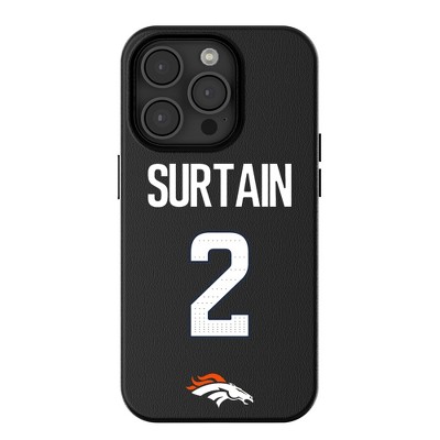 Keyscaper NFL Denver Broncos Players Game Tactic MagSafe Compatible Cell Phone Case for Apple iPhone