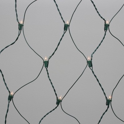 200ct Philips Heavy Duty Incandescent Indoor/Outdoor Net String Lights with Green Wire