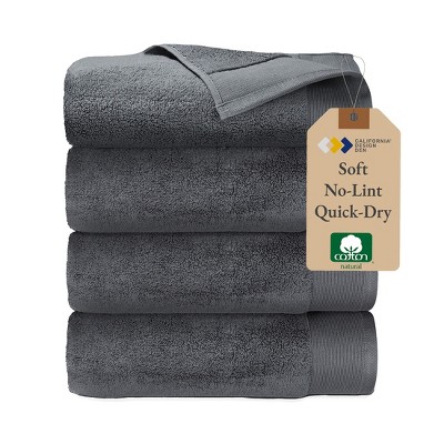 Luxury Bath Towel Set, Softest 100% Cotton by California Design Den