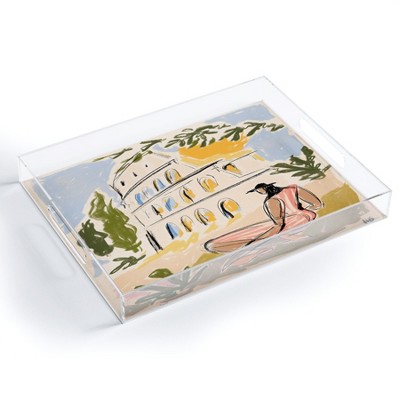 Maggie Stephenson When in Rome Acrylic Tray - Deny Designs