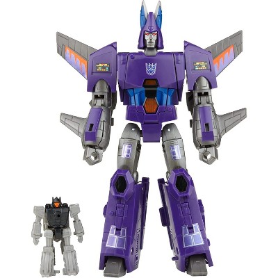 Cyclonus and Nightstick Legacy Voyager Class | Transformers Generations Legacy Action figures