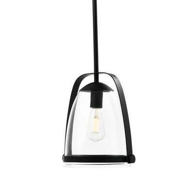 Robert Stevenson Lighting Jonah Metal and Glass Ceiling Light