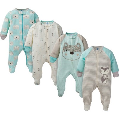 Gerber Baby Boys' Sleep 'N Play - 4-Pack