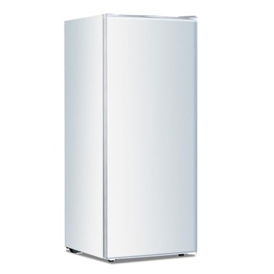 R.W.FLAME Upright Freezer, 6.0 Cu.ft Deep Freezer with Reversible Single Door, Removable Shelves, Adjustable Thermostat for Home/Office, White