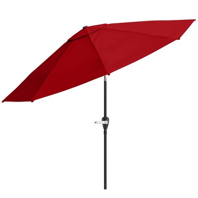 Nature Spring 10' Patio Umbrella - Red