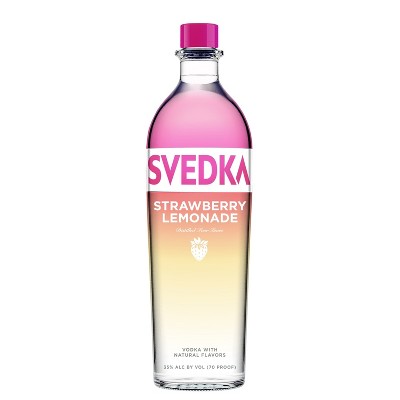 SVEDKA Strawberry Lemonade Flavored Vodka - 1L Bottle