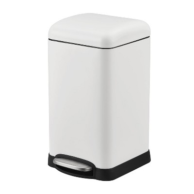 Trash Can, 12L Trash Bin M7 Stainless Steel, Trash Can with Lid