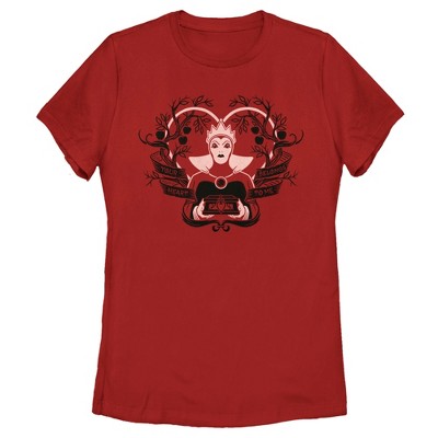 Women's Snow White and the Seven Dwarves Evil Queen Your Heart Belongs To Me T-Shirt