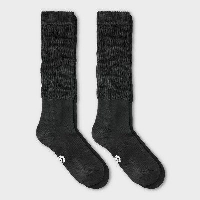 Women's Cushioned Scrunch 2pk Athletic Crew Socks - All In Motion™ 4-10