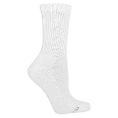 Fruit of the Loom Women's 6pk Comfort Cushion Crew Socks - 8-12