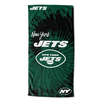 NFL New York Jets Pyschedelic Beach Towel