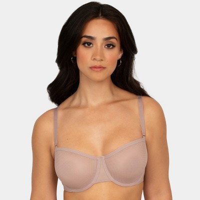 Smart & Sexy Women's Temptation Lace Balconette Bra