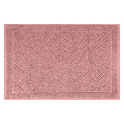 Unique Bargains Cotton Absorbent Hotel Spa Luxury Bath Mat 28 x 18 Inch 1 Pc