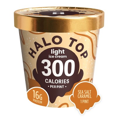 Halo Top Sea Salt Caramel Ice Cream - 16 fl oz
