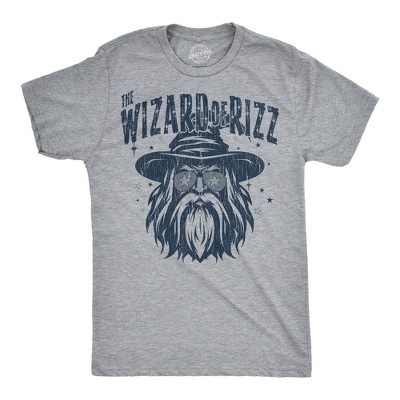 Mens Funny T Shirts The Wizard Of charm Sarcastic Graphic Novelty Tee for Men - Crazy Dog Men's T Shirt With Sarcastic Sayings