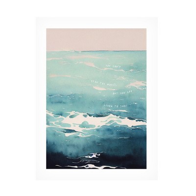 Beth Cai  'Learn To Surf' Canvas Art