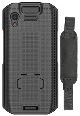 Nakedcellphone Combo for Zebra TC21 / TC26 Mobile Computer Scanner - Slim Case with Stand and Hand Strap