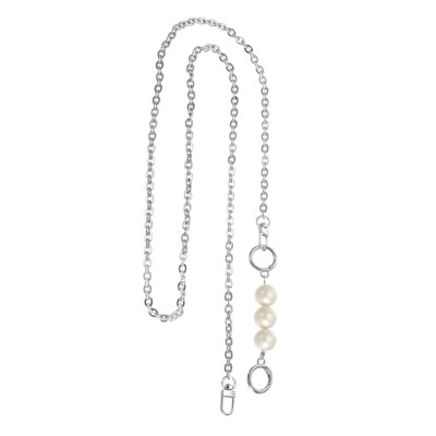 Unique Bargains Sturdy Imitation Pearl Decoration DIY Purse Chain Strap 1 Pc