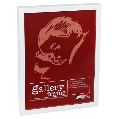 Ambiance Gallery Wood 1.5" Deep Picture Frame -  [White - 18x24"]